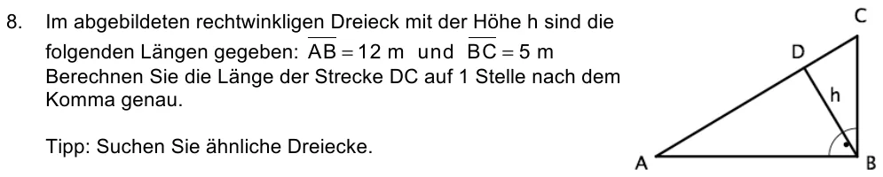 Abbildung zu Aufgabe 8